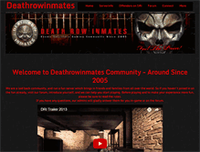 Tablet Screenshot of deathrowinmates.net